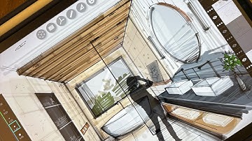 Learn 1-Point Perspective in Morpholio Trace | Bathroom Design Tutorial