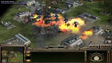 Command & Conquer Shockwave Mod: Demolitions Generals vs Air Force Generals