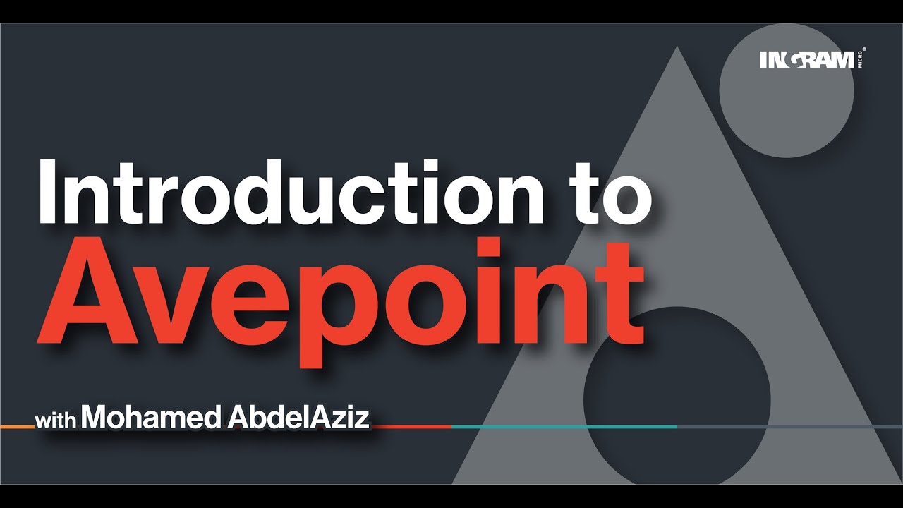 Introduction to AvePoint Cloud Migration and Backup solutions YouTube