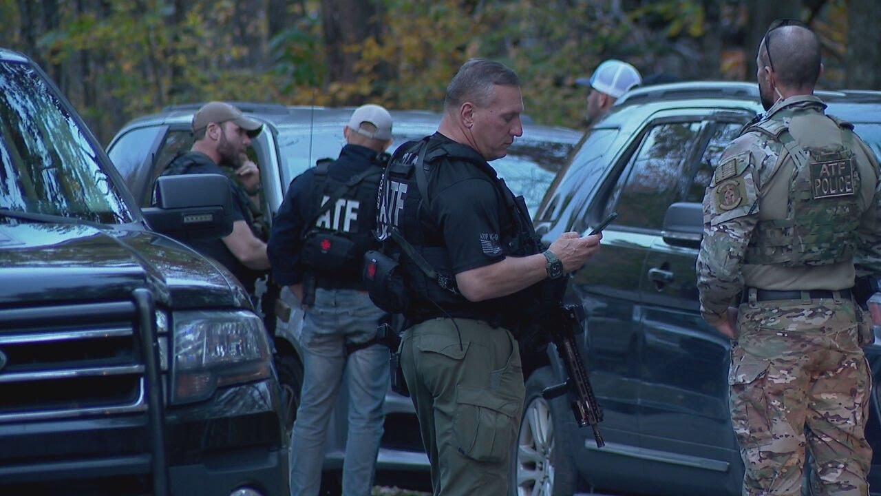 Search for Lewiston Mass Shooting Suspect - YouTube