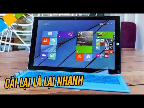 Hướng dẫn cài đặt reset lại máy Microsoft Surface đơn giản nhất