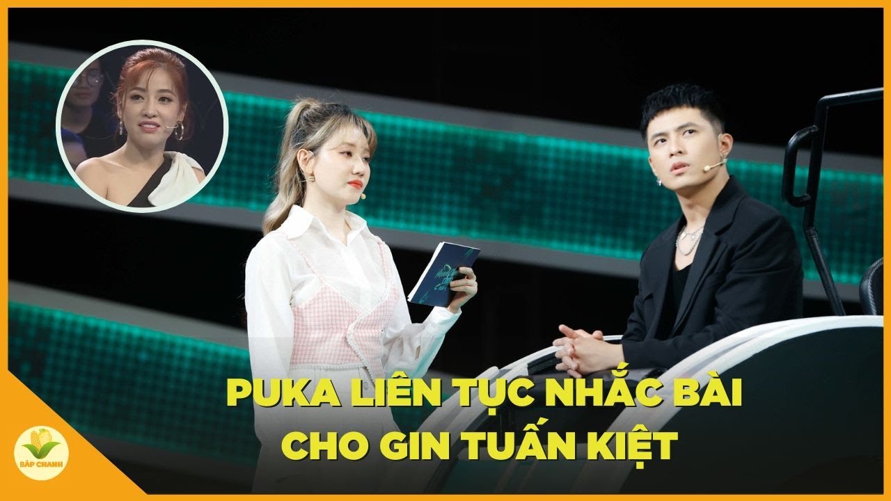 Trường Giang phản ứng khi Puka liên tục nhắc bài cho Gin Tuấn Kiệt ...