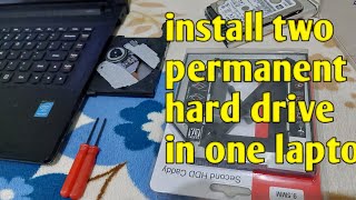 Paano ikabit ang caddy sa laptop how to install caddy to laptop install two permanent hard drive