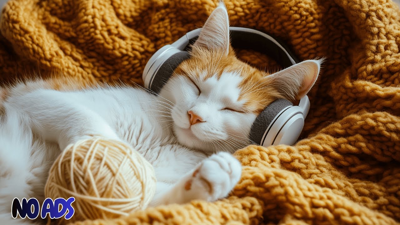 12 Hours Of Gentle Cat Music 🐈 💤 Deep Sleep & Calm Relaxation No Ads 🐾 Cat TV
