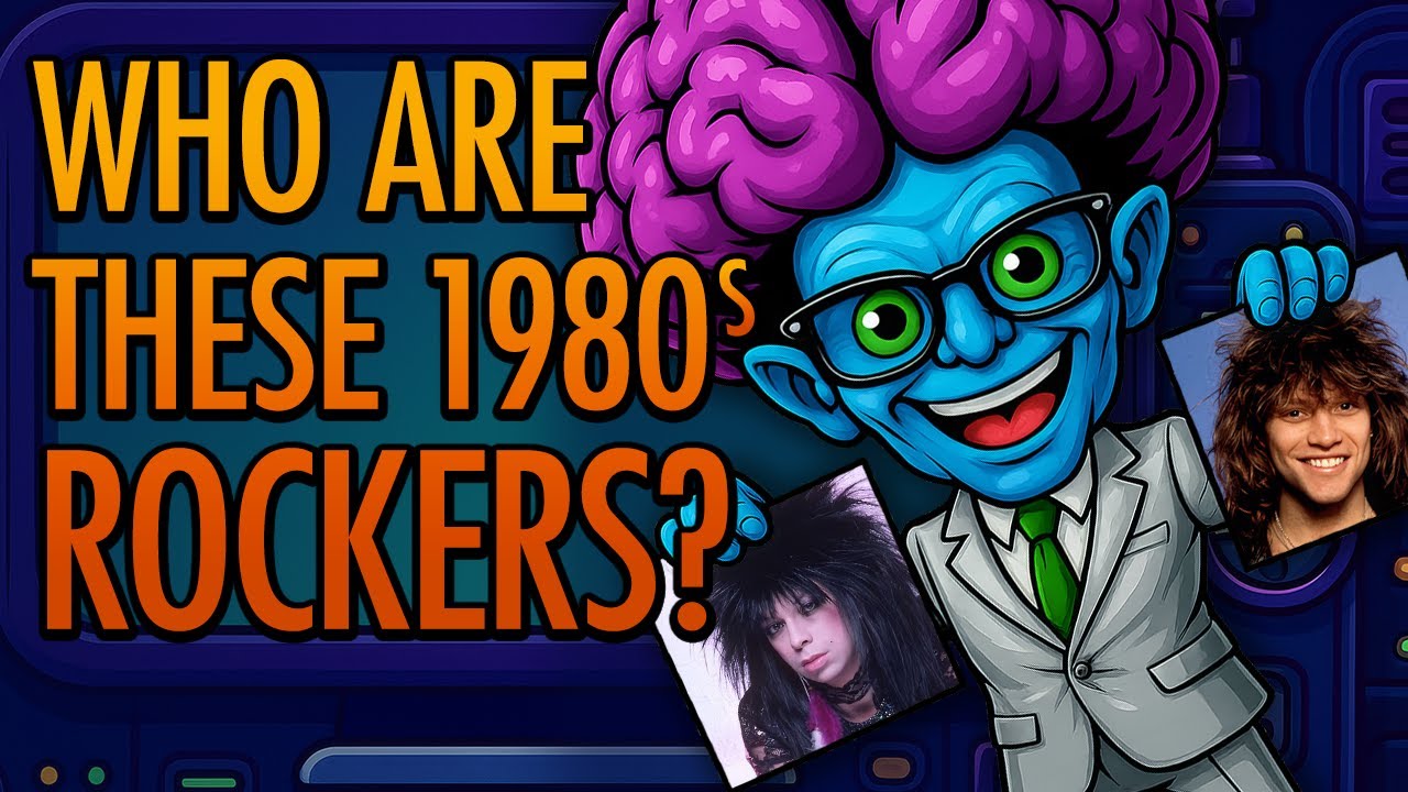 Identify The 80s Rockers! - Can You Name 80s Rock Stars from One Photo from the Same Era?