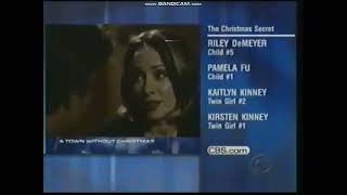 Cbs Split Screen Credits december 14 2001