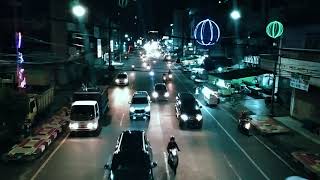 Video Backgound Pemandangan kota No Copyright - Video Pemandangan jalan kota malam hari no copyright