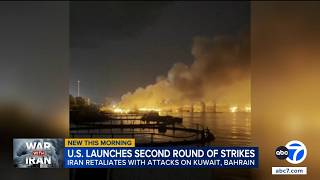 U.S. launches second round of strikes against Iran