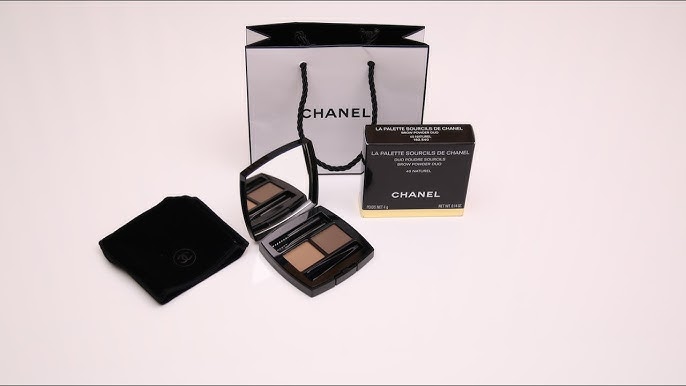 How to and Review of the CHANEL LA PALETTE SOURCILS DE CHANEL Brow Powder  Duo 
