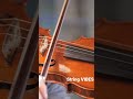 Slow Motion Violin Strings Shot Slow Motion Violin Strings Shot