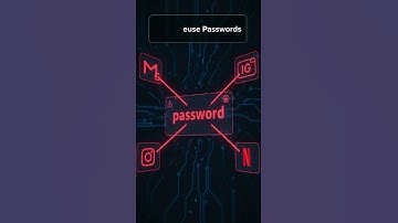 STOP Using These 5 Password Habits! Do This Instead #nethalo #security #internetsafety