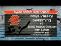 Varsity Boys Swimming: Grand Rapids Christian v. Byron Center (January 17th, 2023)