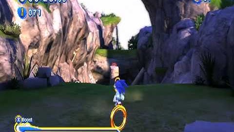 Sonic Generations - Unleashed Porting, Windmill Isle hardware test on HD 4570