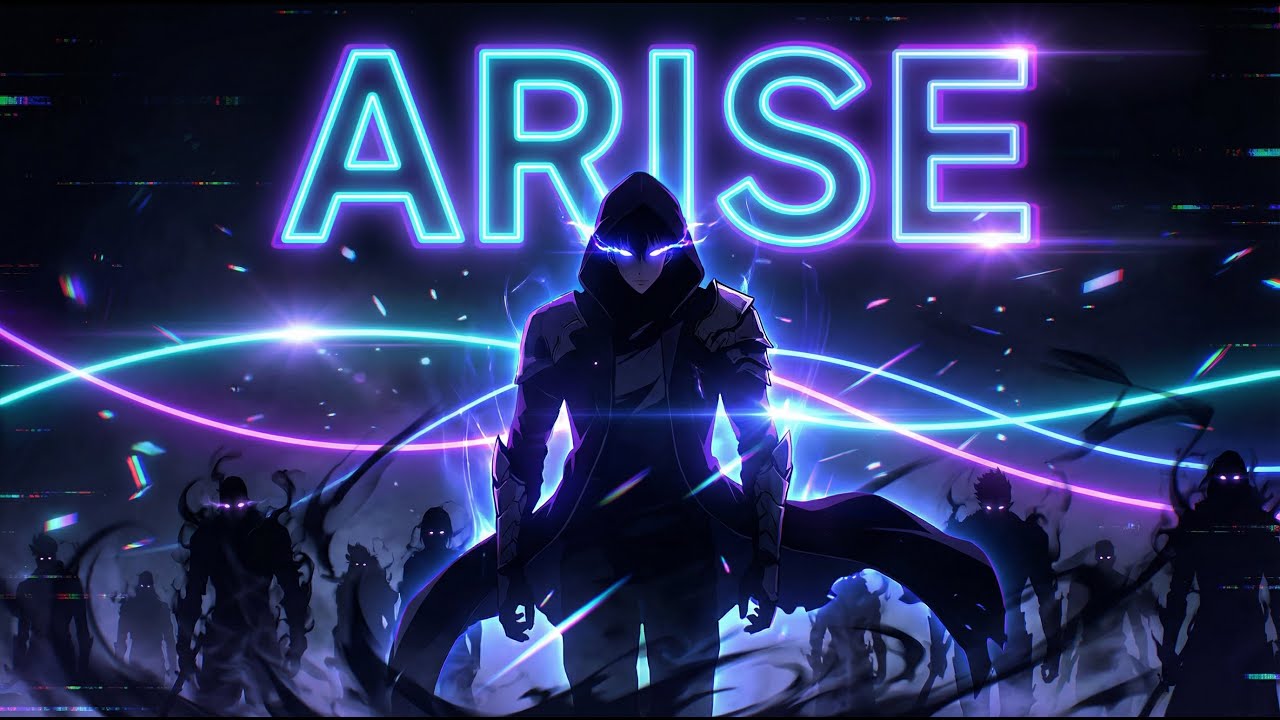 Solo Leveling – Your Heart Can Crit | Shadow Monarch “ARISE” Neon EDM Anthem
