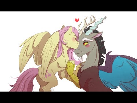 mlp discord and fluttershy kids