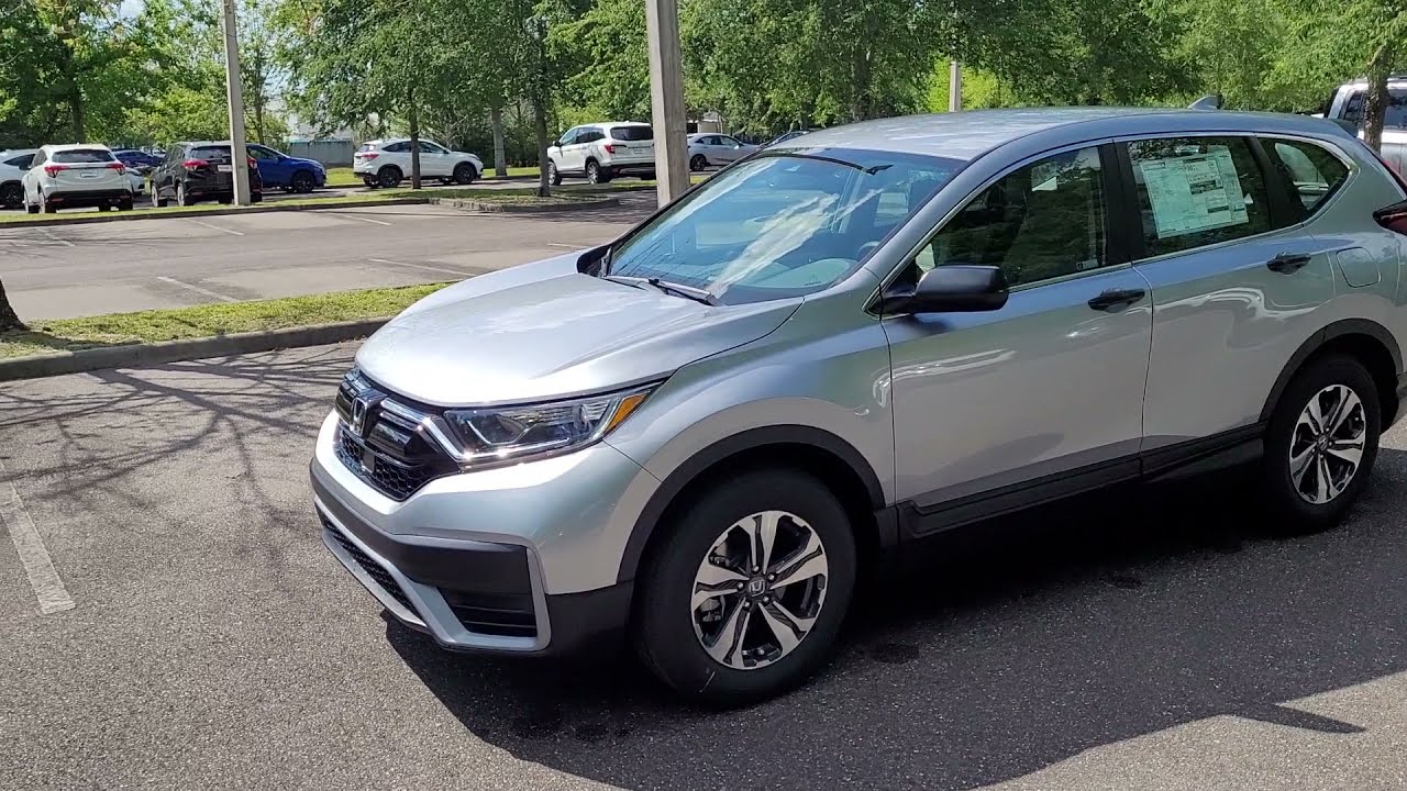 2021 Honda CR V LX Review - YouTube