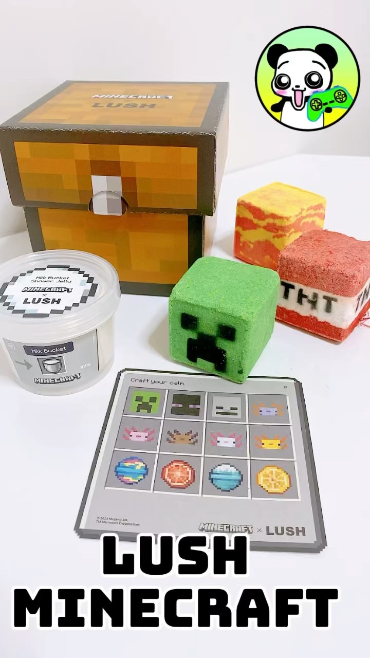 マインクラフトびっくら？たまご！ぐちお、バスボムの中にお宝が