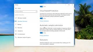 How To Enable Windows Defender In Windows 10