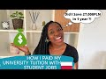 Can I work and pay my tuition fees?| Money management Tips