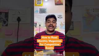 How to Read Monthly Magazine for Competitive Exams #ksp #upscmotivation #kpsc #motivation screenshot 2