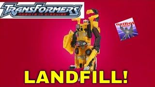 Transformers RiD 2001 Multipack Yellow Landfill - GotBot True Review NUMBER 1097
