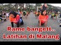 Kereen....latihan Sparko di Kota Malang