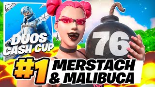 76 KILLS IN DUO CASH CUP 💣 w/Malibuca | Merstach