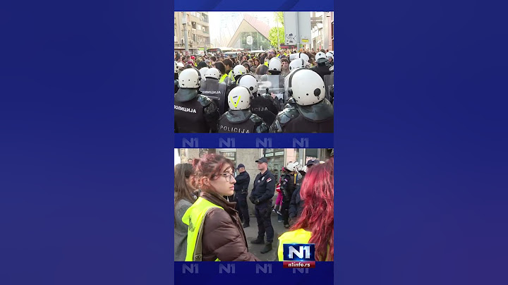 U Beogradu i dalje traje blokada RTS-a