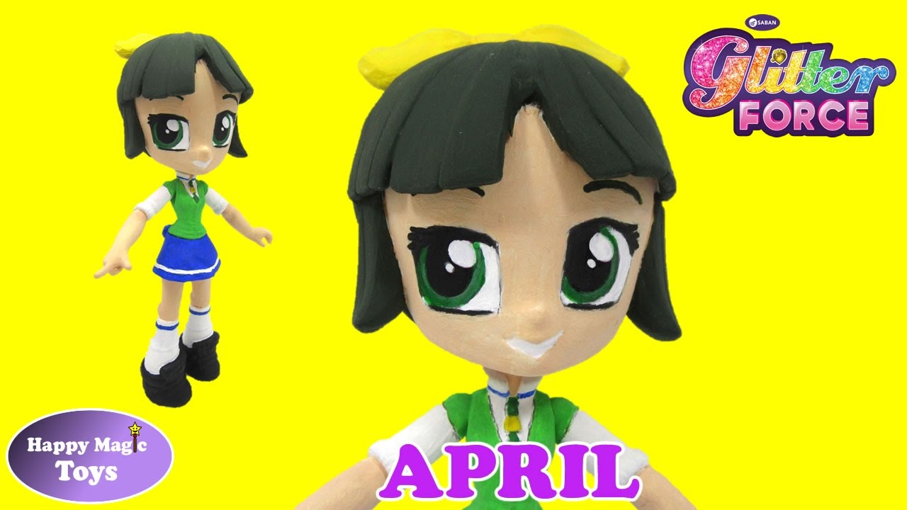 CUSTOM Glitter Force Smile Precure April Equestria Girls 