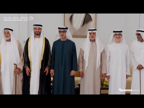 هزاع بن زايد يحضر حفل استقبال بمناسبة زفاف علي حميد الرميثي