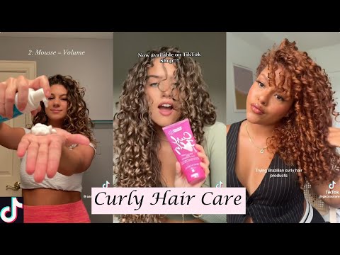 Best TikTok Curly Hair Care | TIKTOK Compilation 2023 ✨
