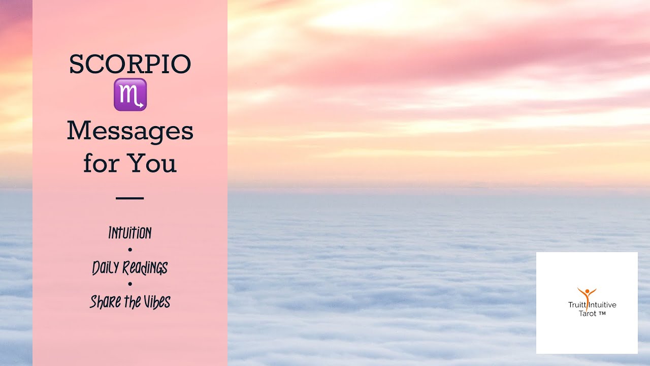 #tarot #runes #daily #scorpio SCORPIO - EMBRACE YOUR LIFE AS ART - YouTube