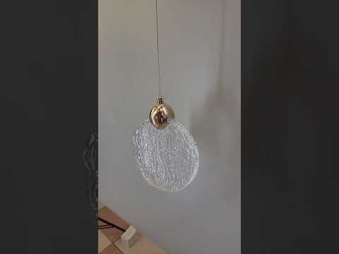 Підвіс світлодіодний декоративний Artlight 4W колір Золотистий 6194/1GD, видео 1