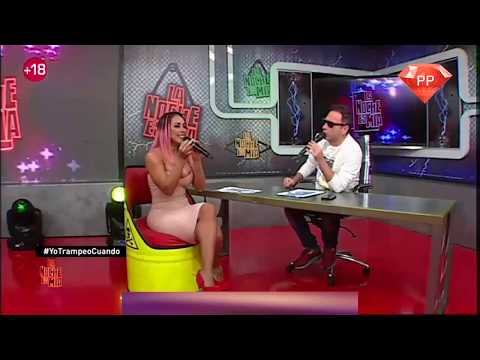 Dorita Orbegoso en Vestido Apretadito LNEM