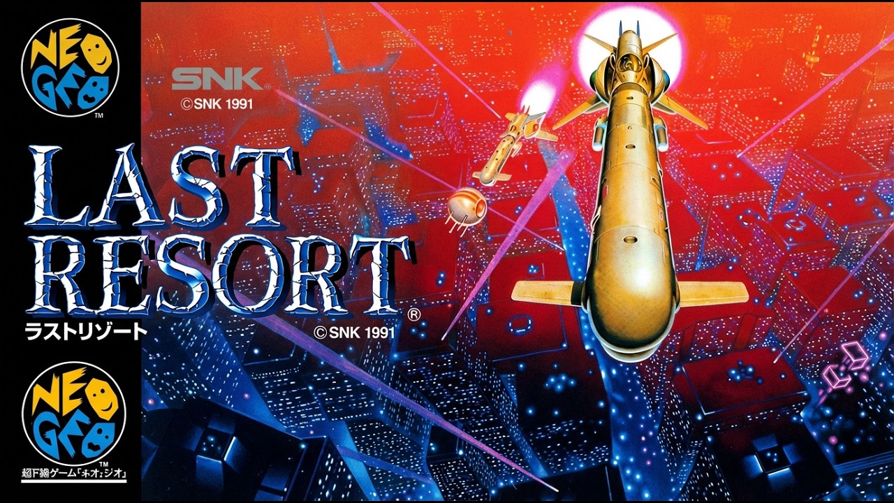 Last Resort (NEOGEO CD 1994) - Shmup | Playthrough Longplay 