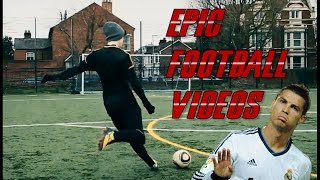 Cristiano Ronaldo freekicks and amazing dribbling freestyle skills - EPIC FOOTBALL VIDEOS EP. 4