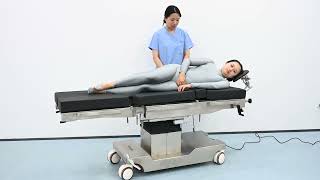 Patient positioning - Lateral position and flex