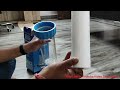 WELLON PURE Water Filter Setup | Best Solution for Muddy Tap Water at Home for Kitchen &amp; Bathroom