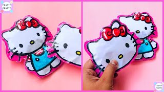 DIY Hello Kitty  Paper Squishy | Hello kitty Paper Doll | 3D Paper Squishy / DIY Kawaii Squishy