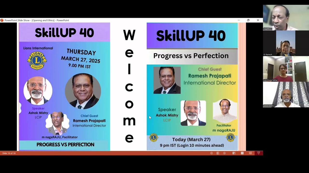 Progress vs Perfection - SkillUP 40