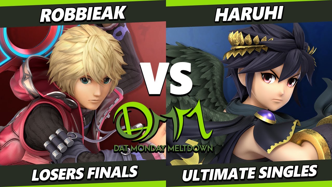 DAT MM 369 LOSERS FINALS - Haruhi (Min Min, Dark Pit) Vs. RobbieAK (Shulk) Smash Ultimate - SSBU