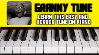 #Granny theme horror game music Tutorial on Mobile piano screenshot 5