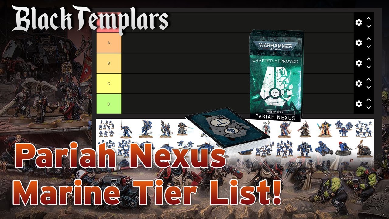 Caffiene crusade pariah nexus space marine tier list youtube