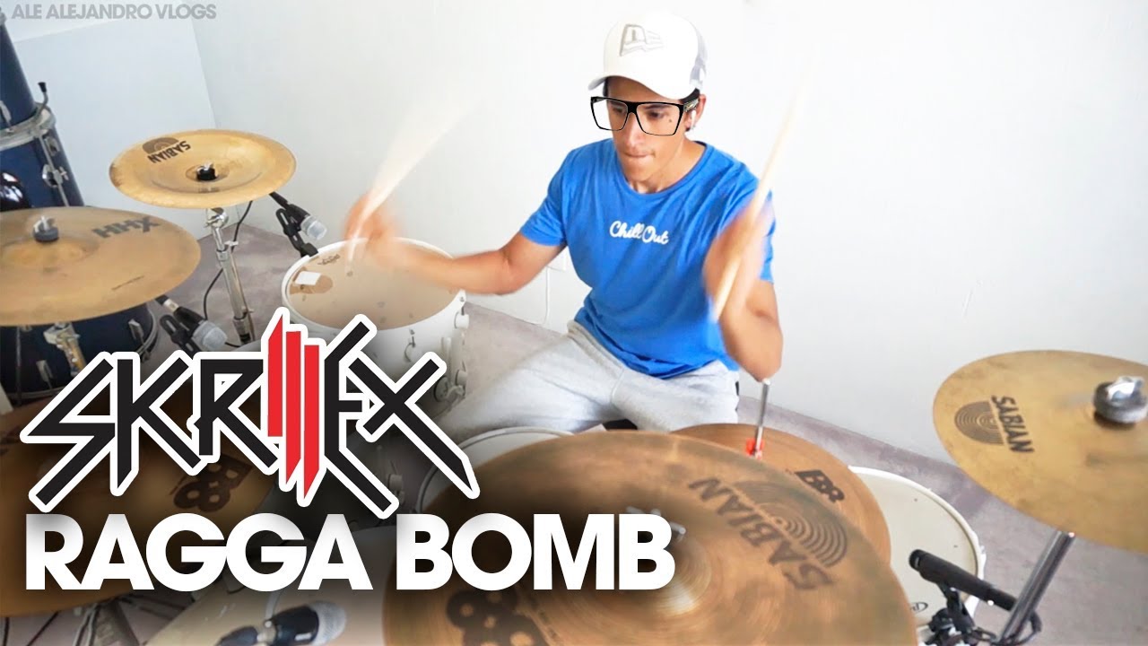 RAGA BOMB - Skrillex (Teddy Killerz Remix) | Bateria