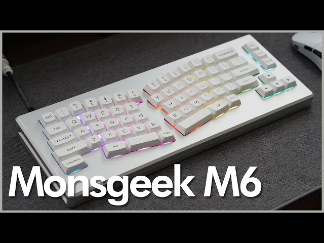Monsgeek M6 | Affordable Aluminum Alice Layout Board - YouTube