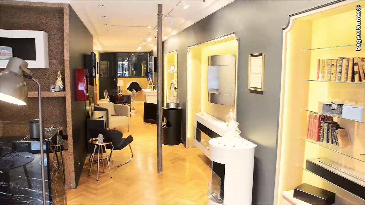 cheminee electrique showroom paris