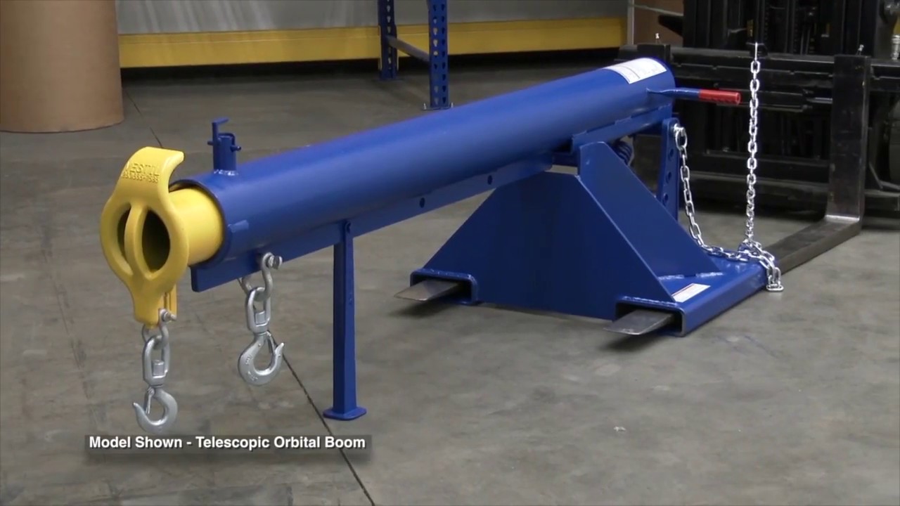 Vestil Lift Master Booms Telescopic Style YouTube
