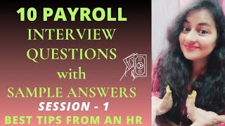 Payroll Interview Questions and Answers #payrollinterview #hrinterview #hr #readytogetupdate