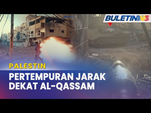 PALESTIN | AL-Qassam Dedah Video Pertempuran Jarak Dekat class=