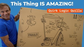 This THING is AMAZING the KING KONG of E-Ink the Quirk Logic Quilla!